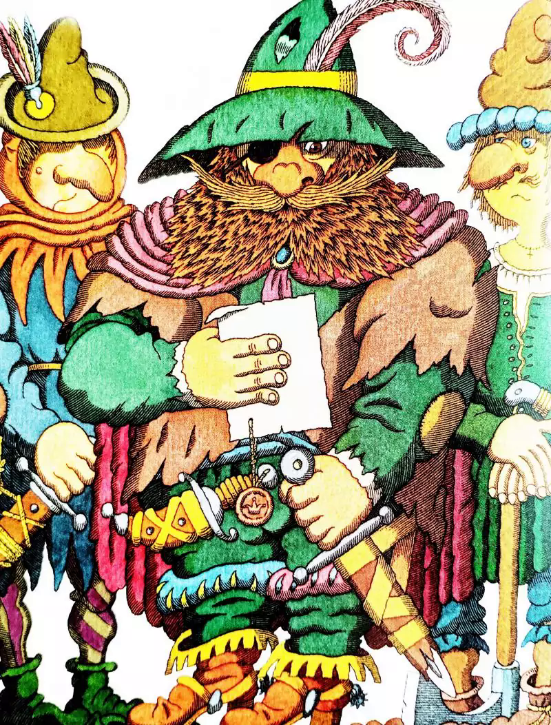 Черт с тремя золотыми волосами Немецкая народная сказка