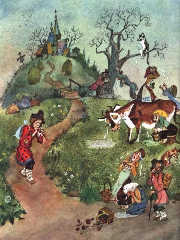 Пастушья дудочка русская народная сказка. Читать с