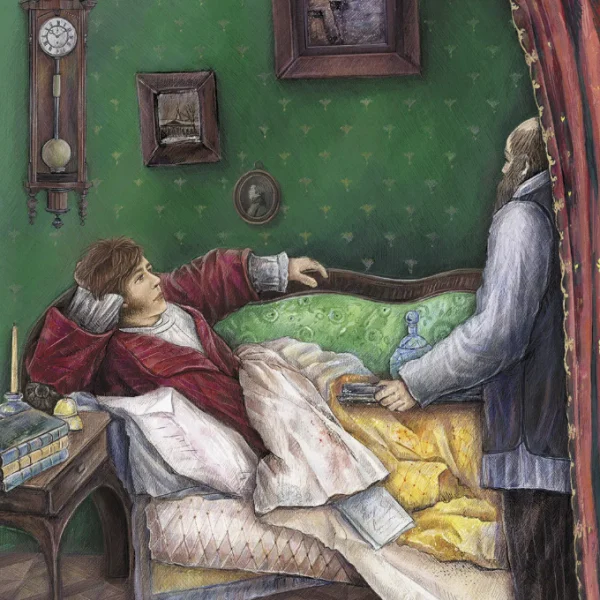 Иллюстрация к произведению «Обломов»