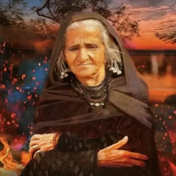 Иллюстрация к произведению «Старуха Изергиль»