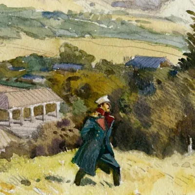 Иллюстрация к произведению «Герой нашего времени»